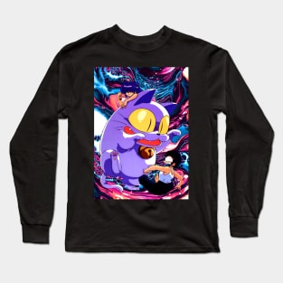 ranma shamploo cat bell Long Sleeve T-Shirt